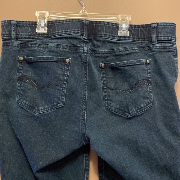 Double button dark blue jeans - Picture 5 of 6